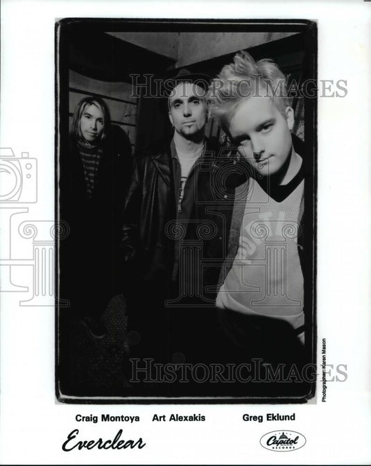 Press Photo Craig Montoya Art Alexakis and Greg Eklund of Everclear - cvp69673 - Historic Images