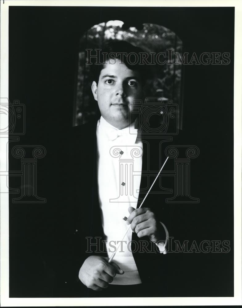 1990 Press Photo Andrew Little Conductor - cvp53276 - Historic Images
