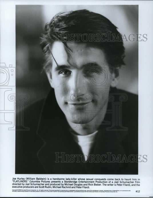1990 Press Photo William Baldwin in Flatliners - cvp50243 - Historic Images