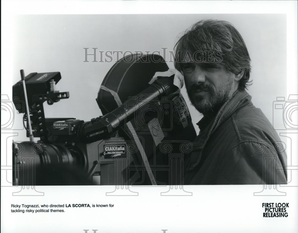 1995 Press Photo Ricky Tognazzi director of La Scorta - cvp51745 - Historic Images