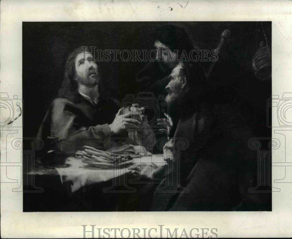 1941 Press Photo The Supper at Emmaus Painting - cva59511 - Historic Images