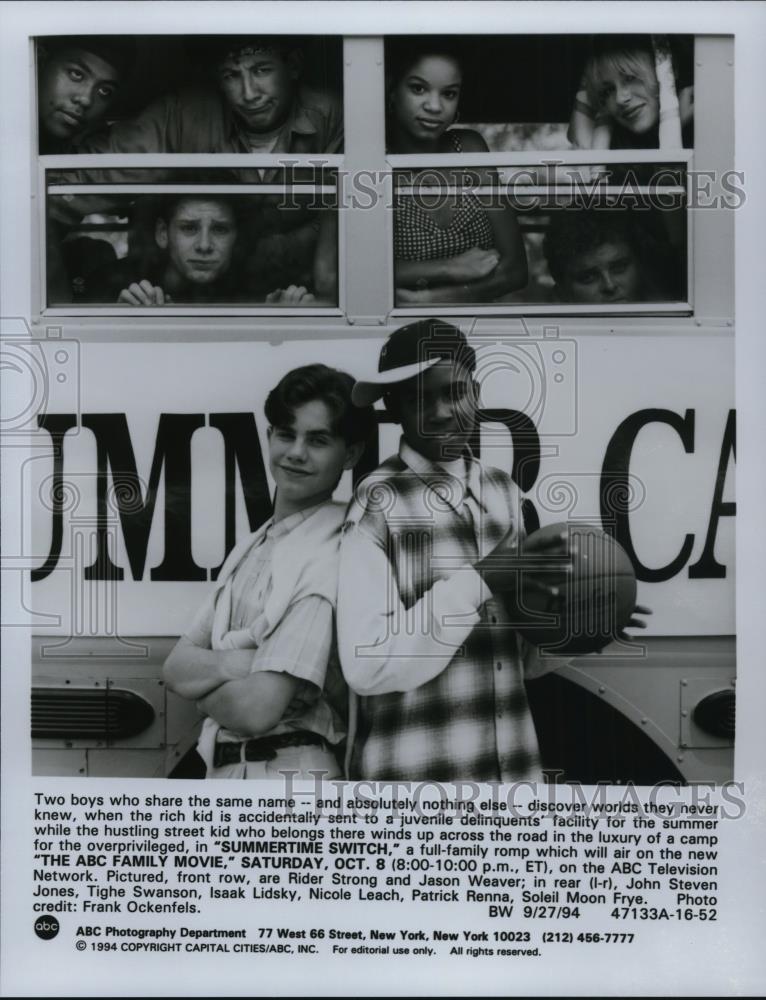 1994 Press Photo Rider Strong Jason Weaver John Steven Jones Tighe Swanson - Historic Images