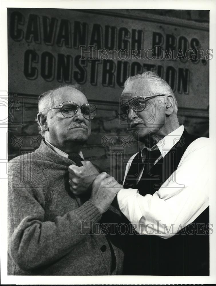1988 Press Photo TV Programs The Cavanuaghns - cvp43452 - Historic Images