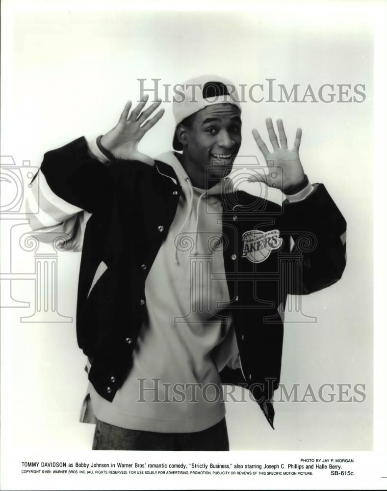 1992 Press Photo Tommy Davidson in Strictly Business - cvp69849 - Historic Images