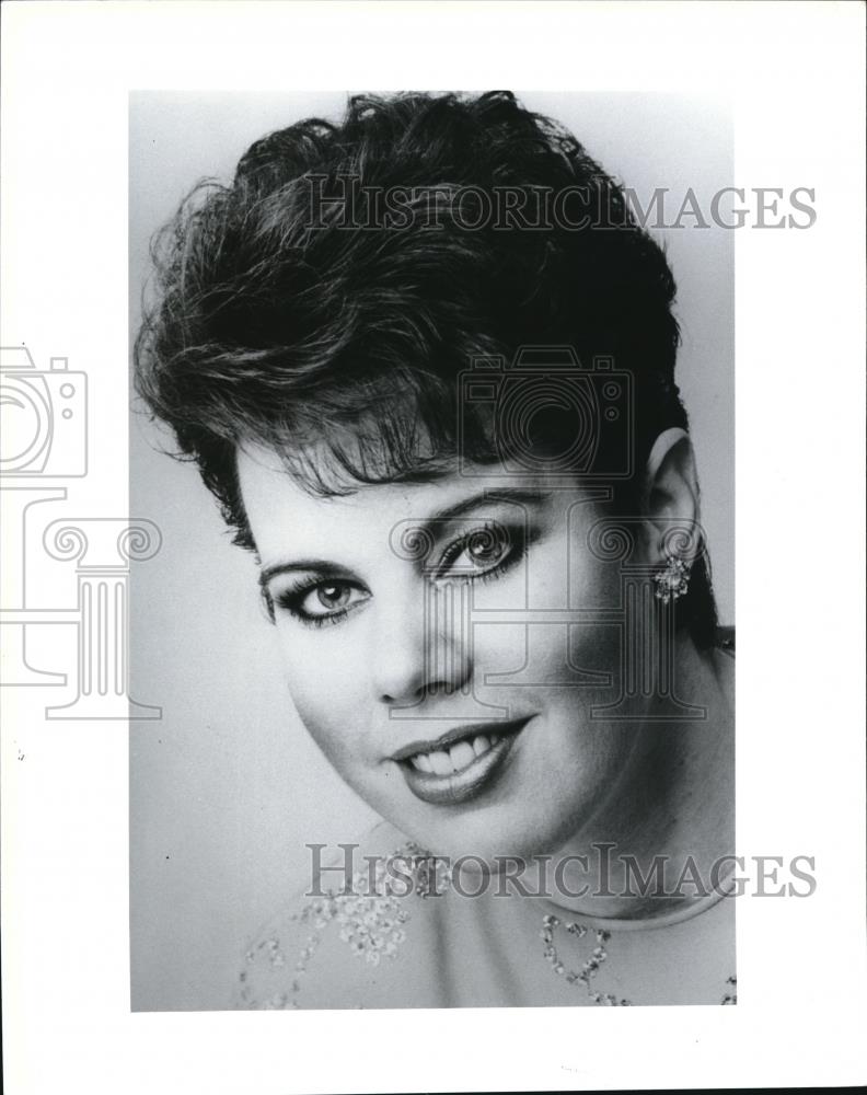 1991 Press Photo Diane Kesling Operatic Mezzo-Soprano Metropolitan Opera Singer - Historic Images