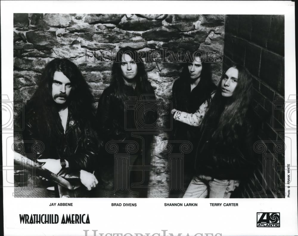 1991 Press Photo Jay Abbene Brad Divens Shannon Larkin and Terry Carter - Historic Images