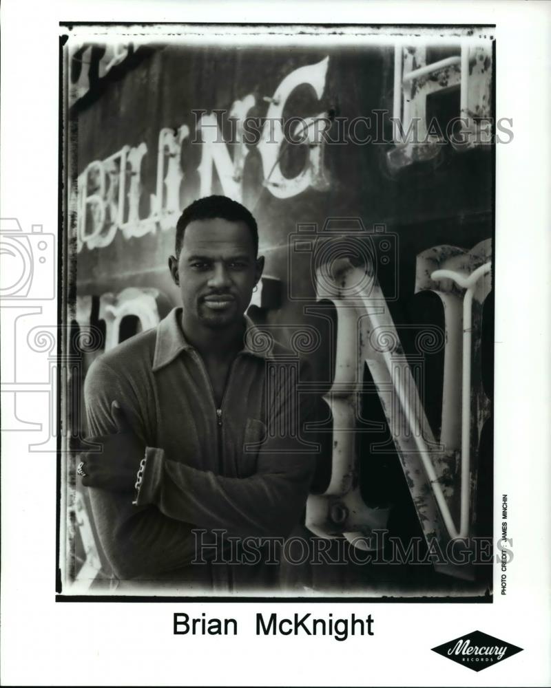 Undated Press Photo Singer Brian McKnight - cvp45336 - Historic Images