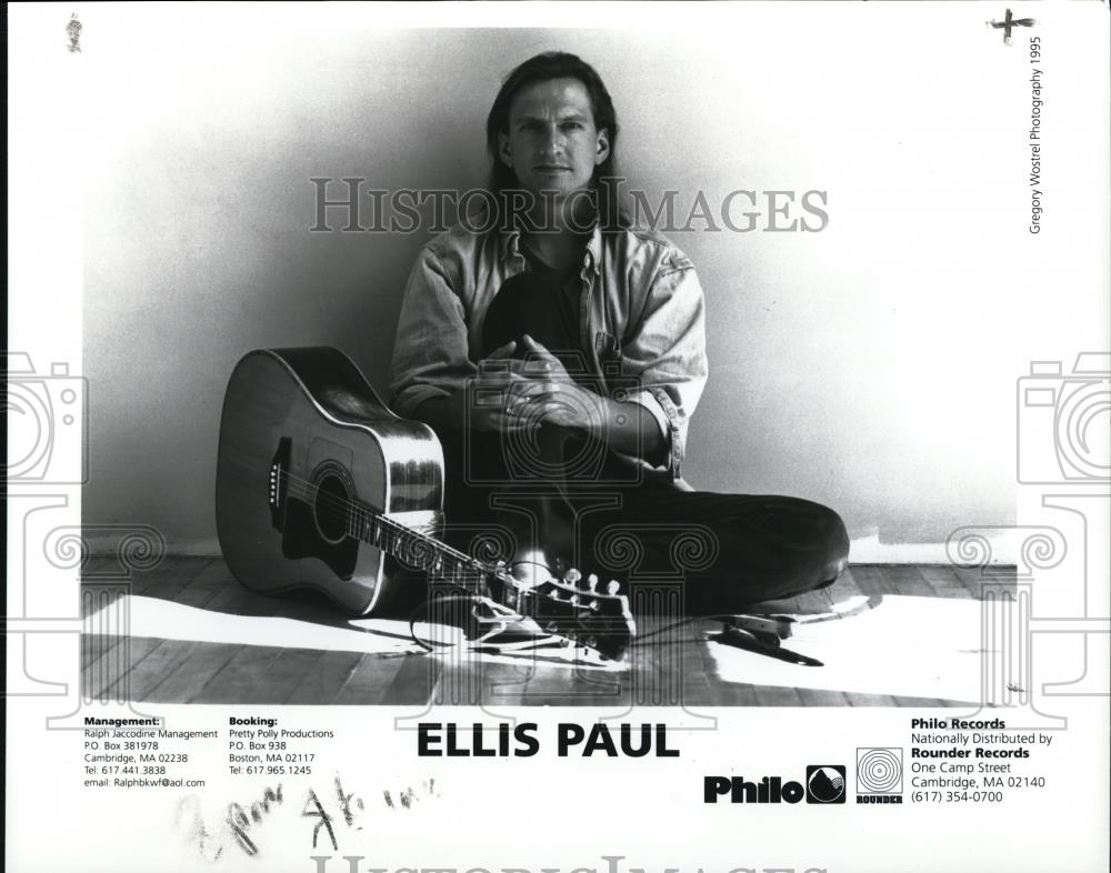 1996 Press Photo Ellis Paul Musician - cvp49981 - Historic Images