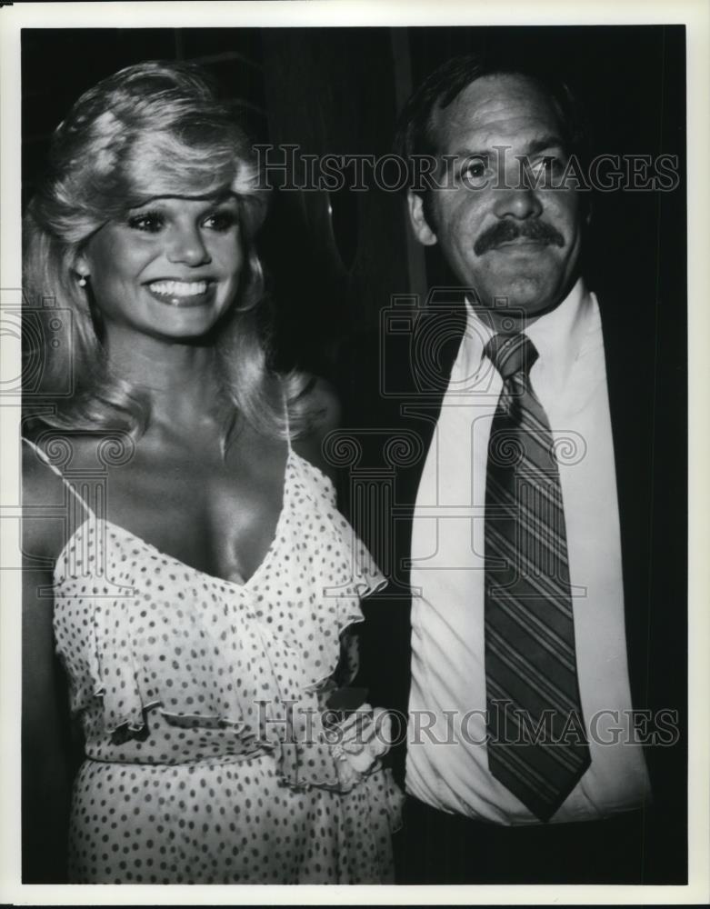 Press Photo Loni Anderson &amp; husband Ross Bickell - cvp58231 - Historic Images