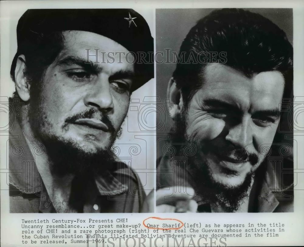1969 Press Photo Omar Sharif in CHE! - cvp75202 - Historic Images