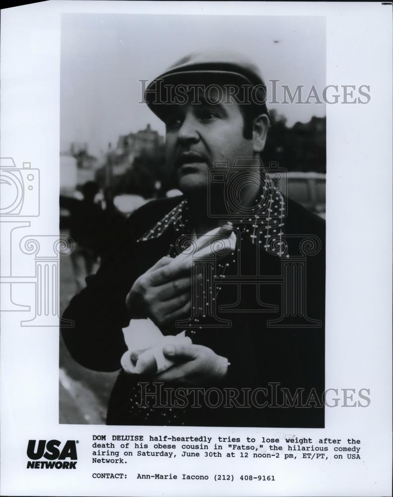 1990 Press Photo Dom Deluise in "Fatso" - cvp49750 - Historic Images