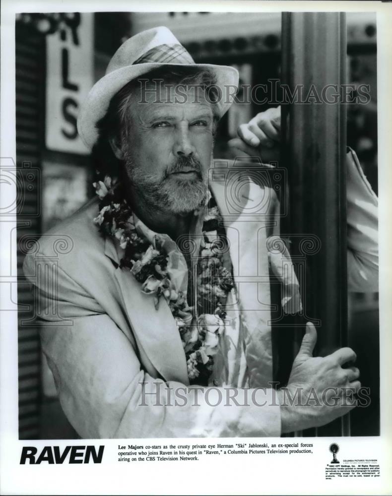 1992 Press Photo Lee Majors in Raven - cvp70365 - Historic Images