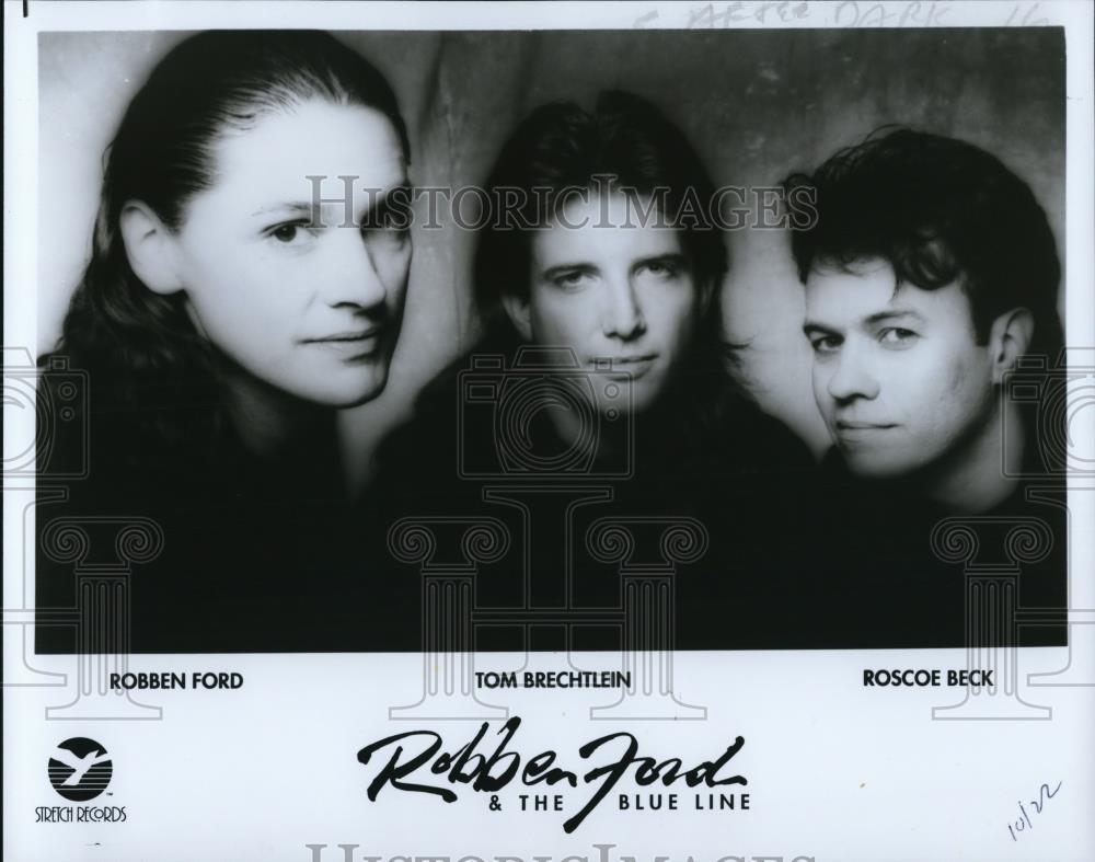 1992 Press Photo Robben Ford &amp; The Blue Line - cvp54457 - Historic Images