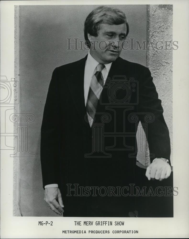 1972 Press Photo Merv Griffin host of the Merv Griffin Show - cvp58066 - Historic Images
