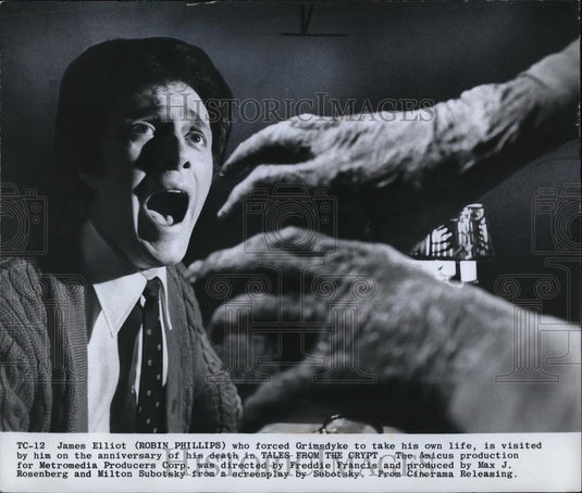 1972 Press Photo Tales From The Crypts Robin Phillips - cvp54242 - Historic Images