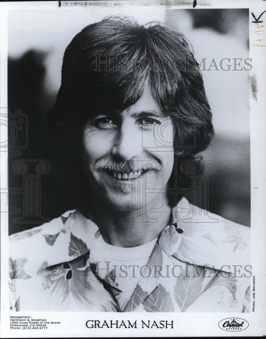 1980 Press Photo Graham Nash - cvp41213 - Historic Images