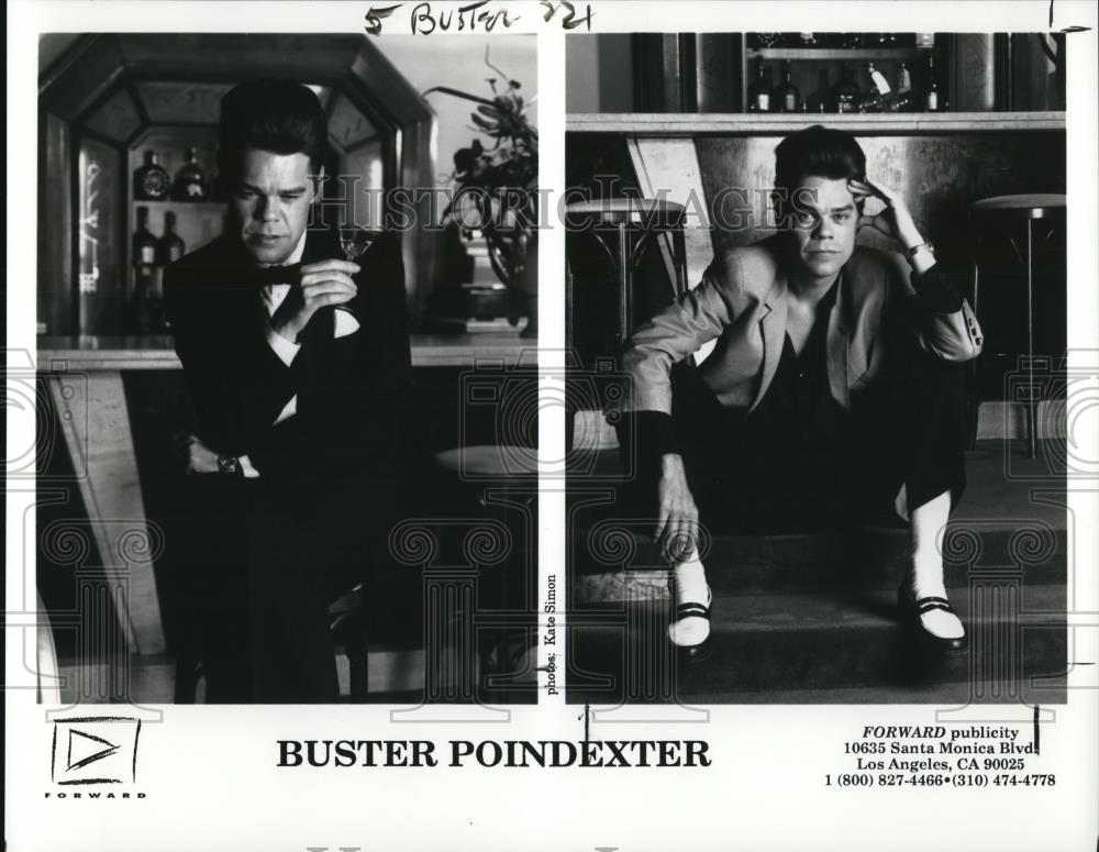 1994 Press Photo Buster Poindexter Music Artist - cvp48970 - Historic Images