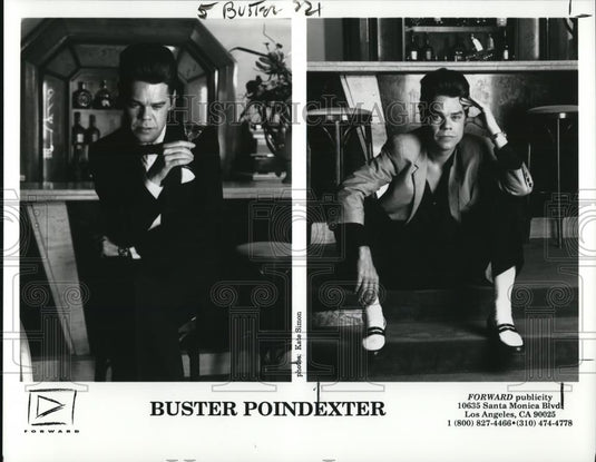 1994 Press Photo Buster Poindexter Music Artist - cvp48970 - Historic Images