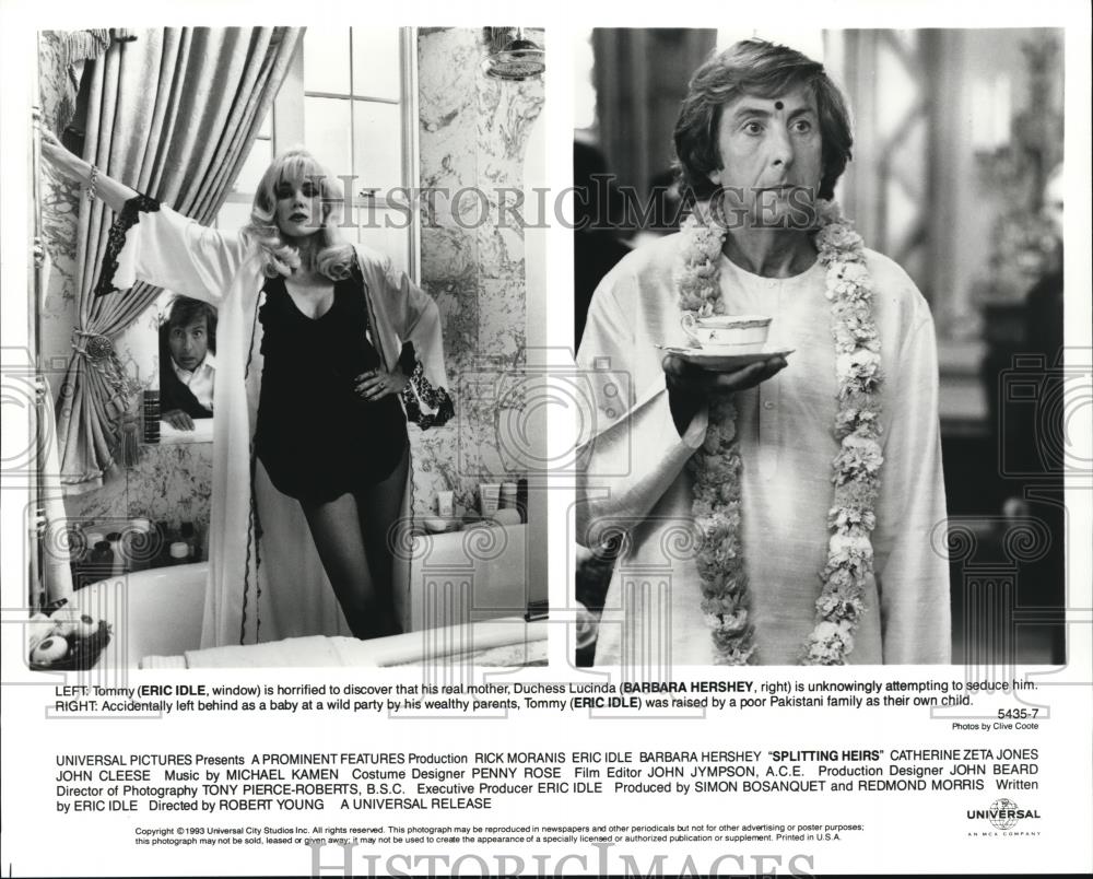 1994 Press Photo Movie Movie Splitting Heirs - cvp72523 - Historic Images