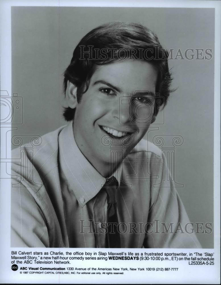 Press Photo ABC presents The "Slap" Maxwell Story with Bill Calvert - cvp76279 - Historic Images