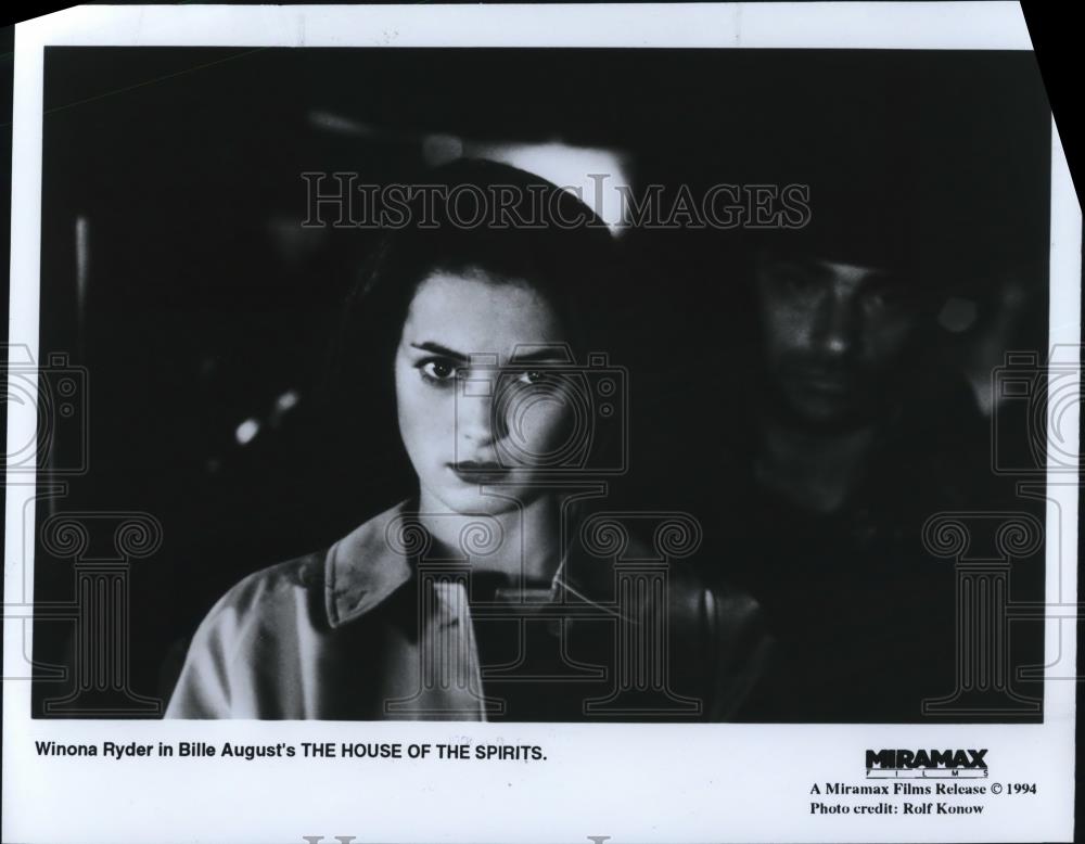 1994 Press Photo Winona Ryder stars in The House of the Spirits - cvp46365 - Historic Images