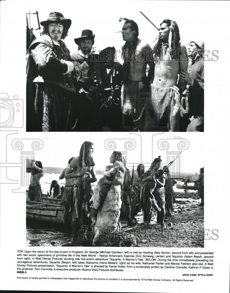 1995 Press Photo Movie Squanto - cvp72763 - Historic Images