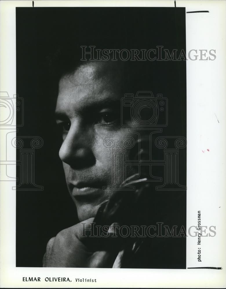 1987 Press Photo Elmar Oliveira American Contemporary Violinist - cvp50372 - Historic Images