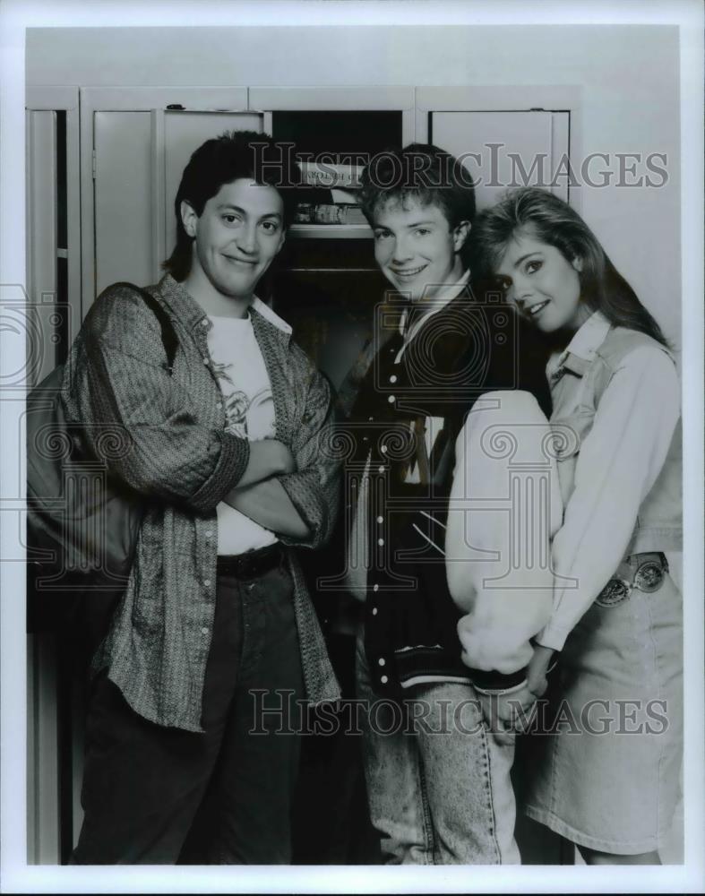 1987 Press Photo Stuart Fratkin in The New Adventures of Beans Baxter - Historic Images