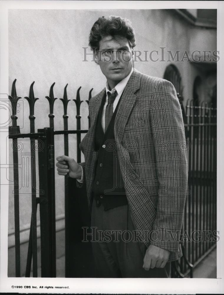 1990 Press Photo Christopher Reeve stars in Bump in the Night - cvp54628 - Historic Images