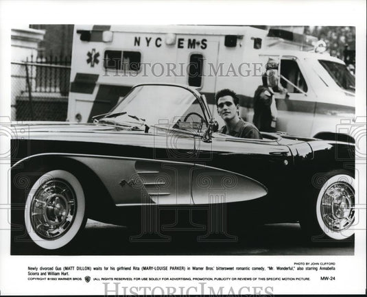 1994 Press Photo Matt Dillon and Mary-Louise Parker star in Mr. Wonderful - Historic Images