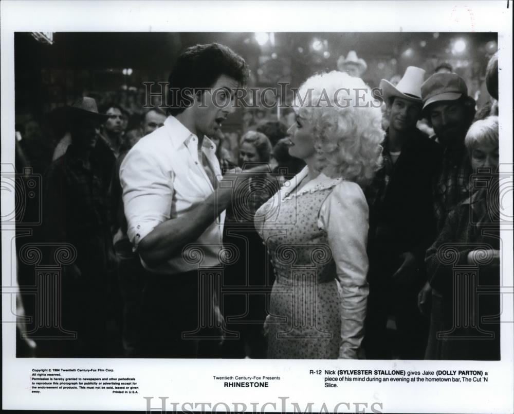 1984 Press Photo Movie Rhinestone - cvp43094 - Historic Images
