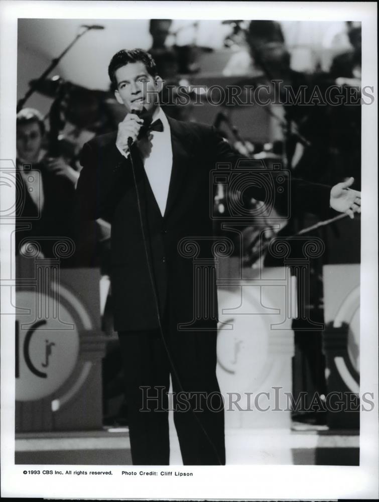 1993 Press Photo Harry Connick Jr. The Harry Connick Jr. Christmas Special - Historic Images