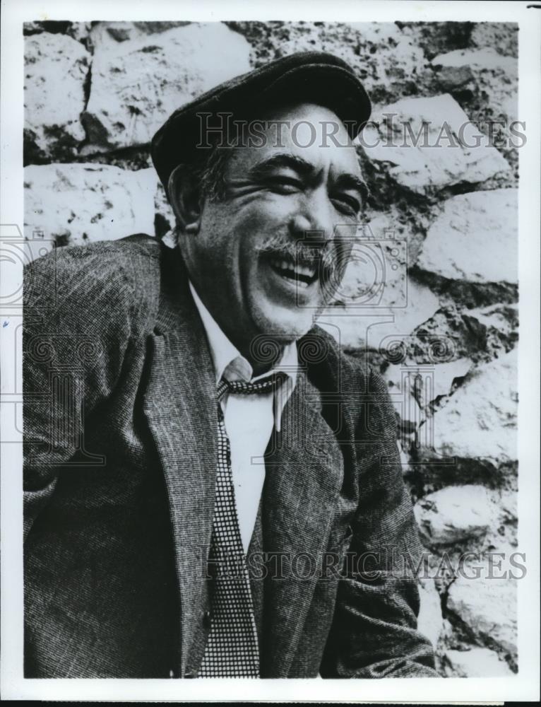 1977 Press Photo Anthony Quinn in The Secret of Saint Vittoria - cvp72311 - Historic Images