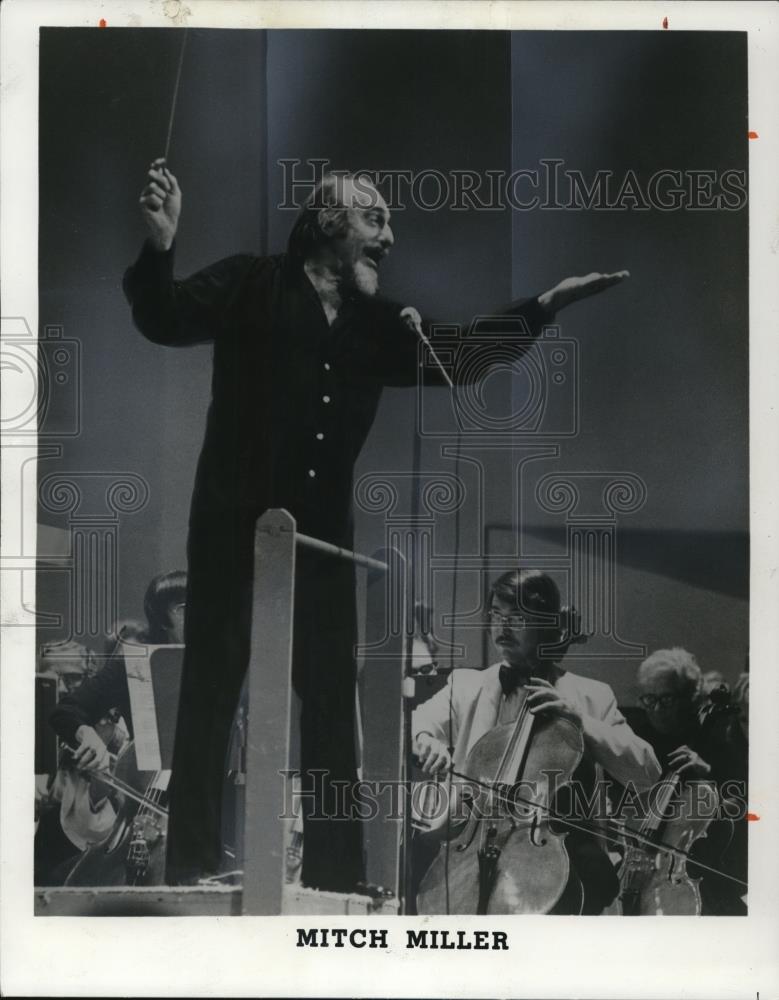 1989 Press Photo Mitch Miller Conductor - cvp48622 - Historic Images