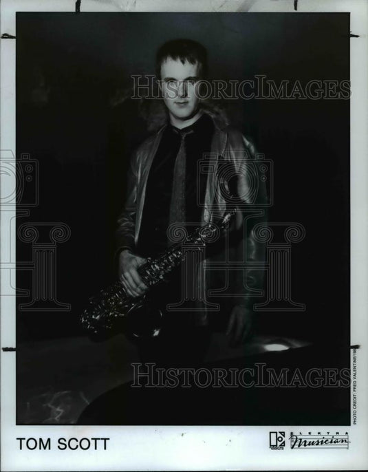 1982 Press Photo Tom Scott - cvp75338 - Historic Images