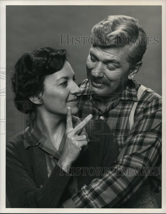 Press Photo Phyllis Frelich Ed Waterstreet Love Is Never Silent - cvp58718 - Historic Images