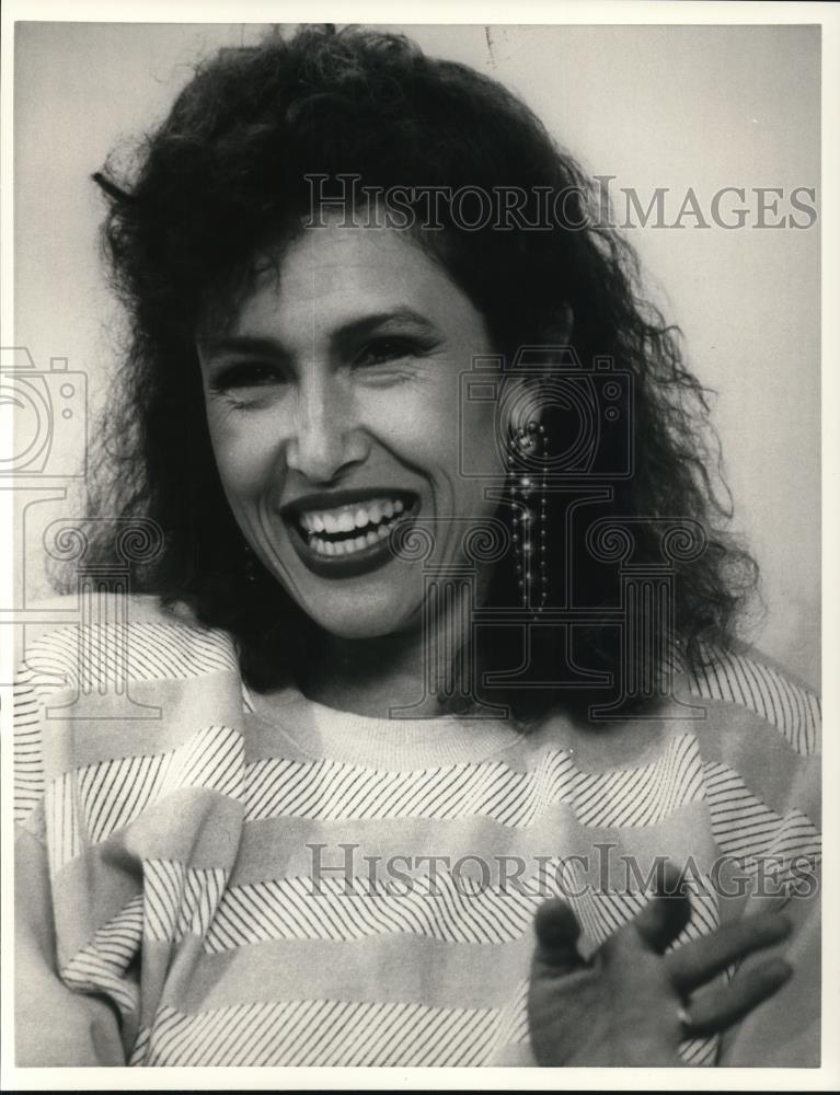 1987 Press Photo Melissa Manchester Singer and Actress in Song and Dance - Historic Images