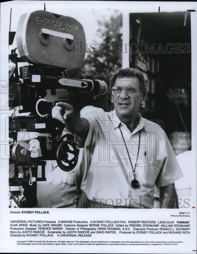 1990 Press Photo Sydney Pollack director of Havana - cvp48766 - Historic Images