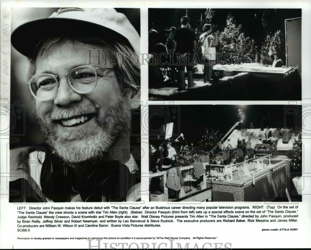 1994 Press Photo John Pasquin The Santa Clause - cvp55647 - Historic Images