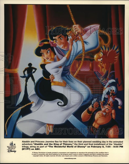 1996 Press Photo Aladdin & the King of Thieves - cvp52658 - Historic Images