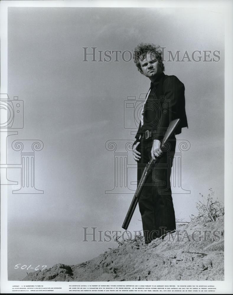 1967 Press Photo Michael J. Pollard stars as C.W. Moss in Bonnie and Clyde - Historic Images