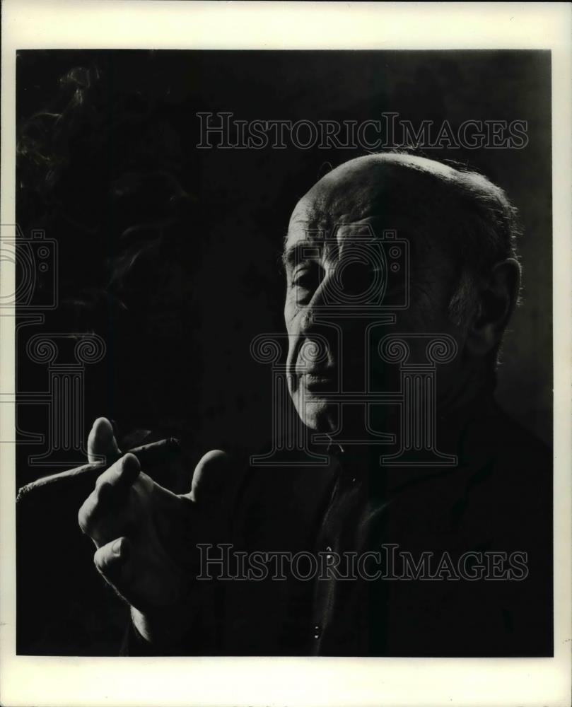 1988 Press Photo Erich Leinsdorf Conductor - cvp75484 - Historic Images