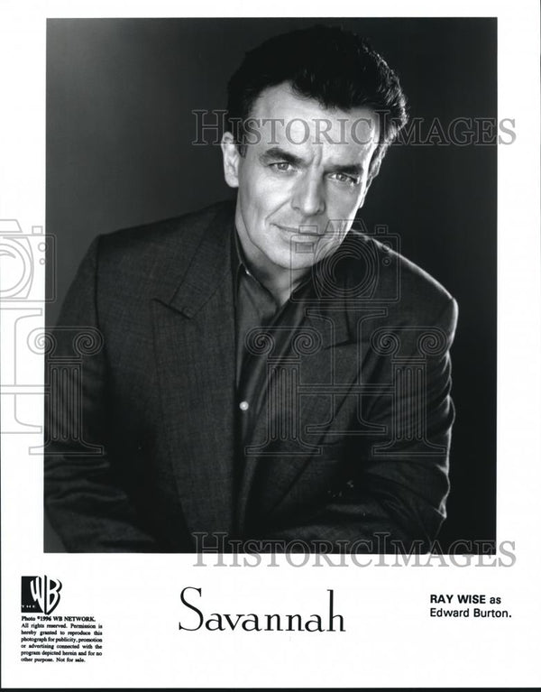 1996 Press Photo Ray Wise stars as Edward Burton in Savannah - cvp7328 ...