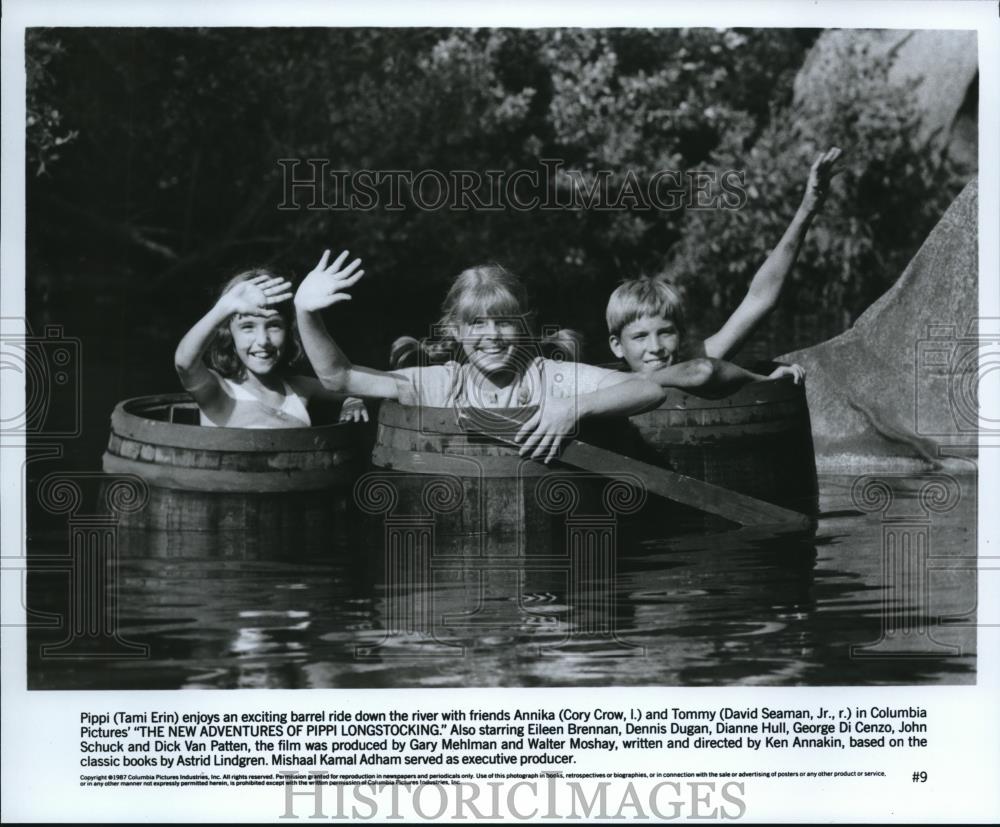 1997 Press Photo Tami Erin Cory Crow David Seaman Jr Pipi Longstocking - Historic Images