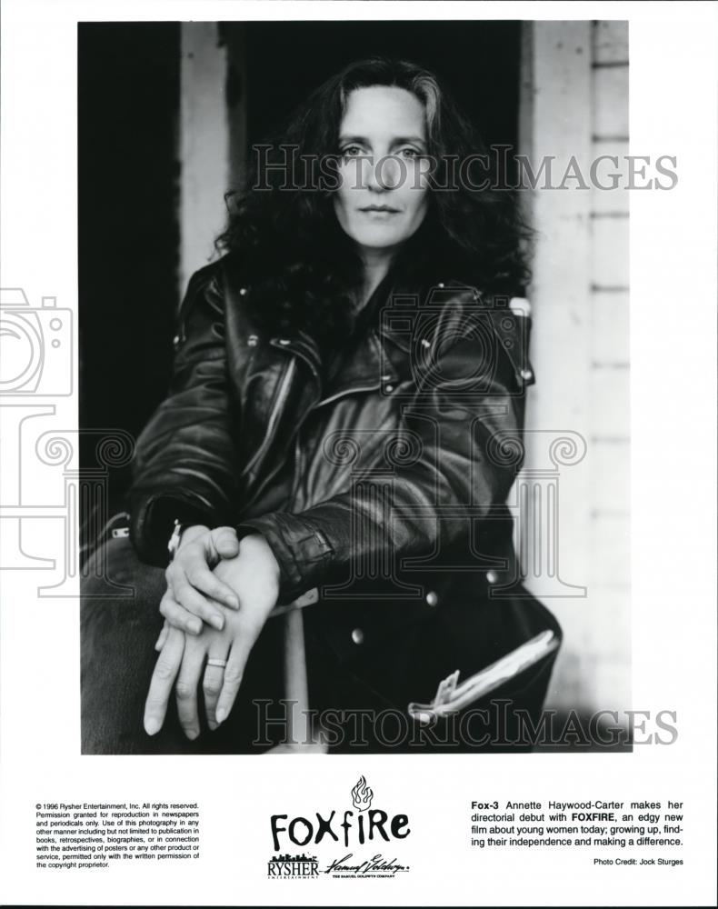 1996 Press Photo Annette Haywood-Carter director of Foxfire movie - cvp43322 - Historic Images