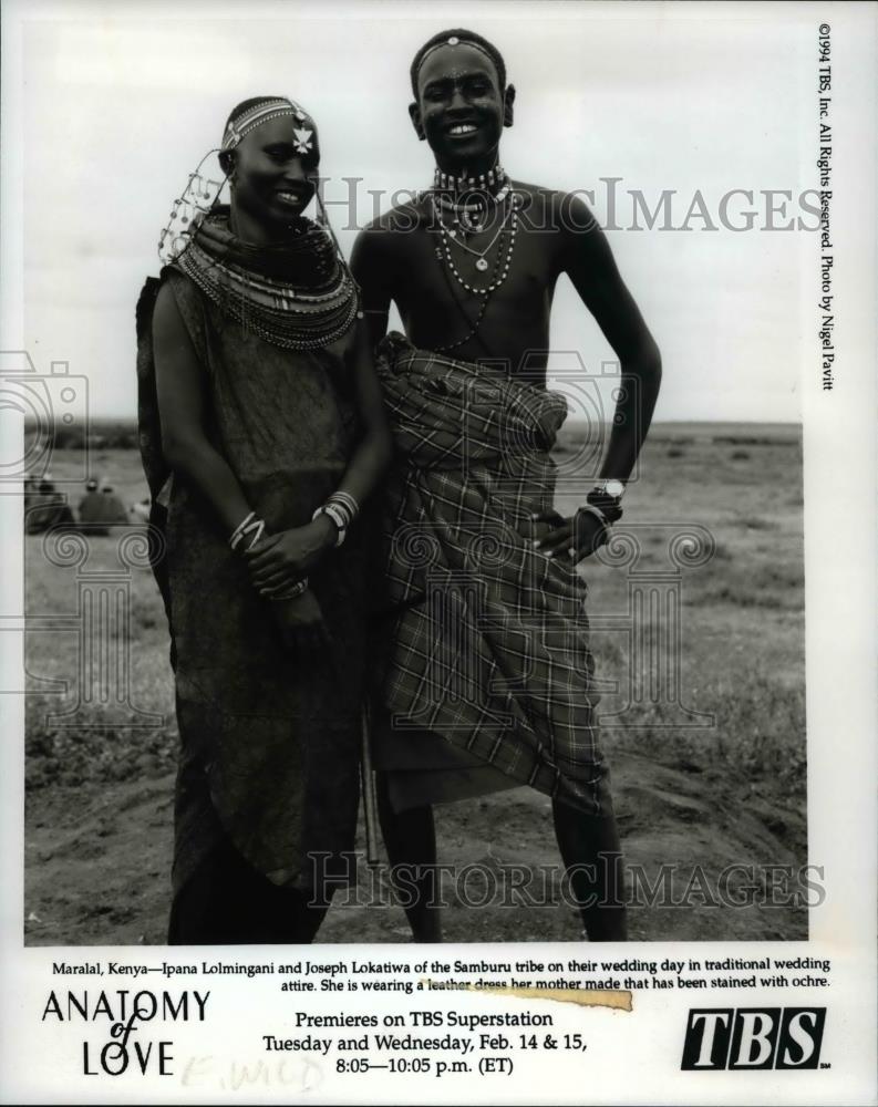 1994 Press Photo Ipana Lolmingani in Anatomy of Love - cvp55198 - Historic Images