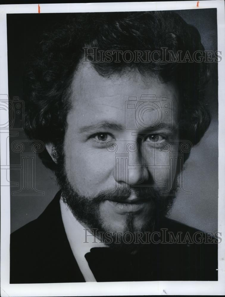 1981 Press Photo Baritone William Parker - cvp50461 - Historic Images