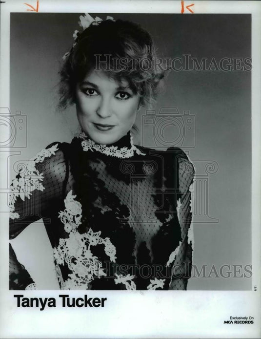 1981 Press Photo Tanya Tucker - cvp76106 - Historic Images