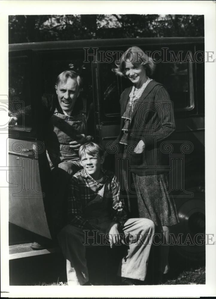 1978 Press Photo Jason Robards Eva Marie Saint and George Parry Actor - Historic Images