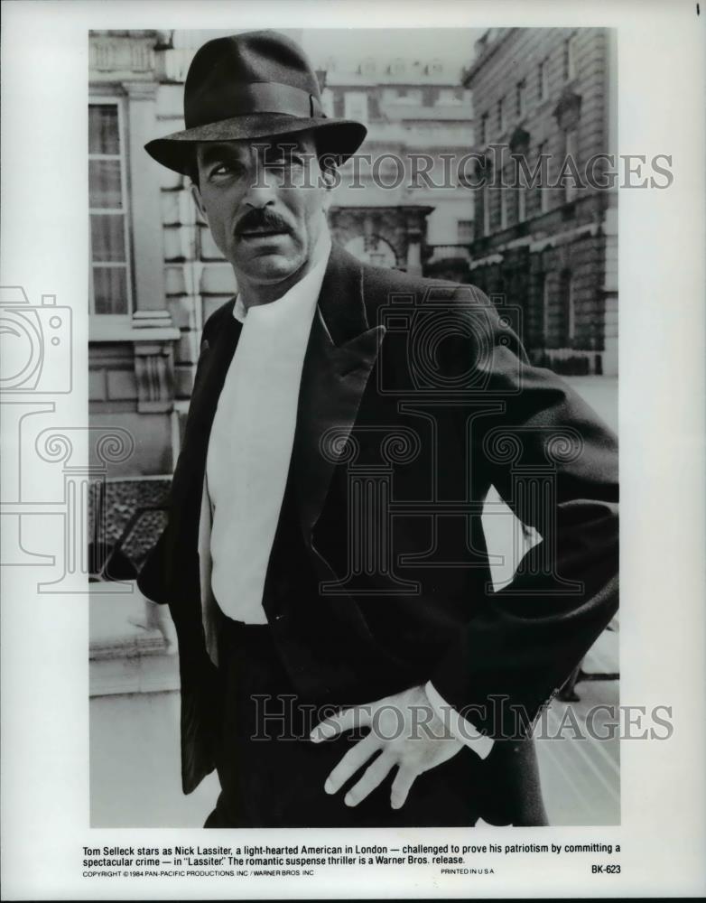 1984 Press Photo Tom Selleck in Lassiter - cvp75576 - Historic Images